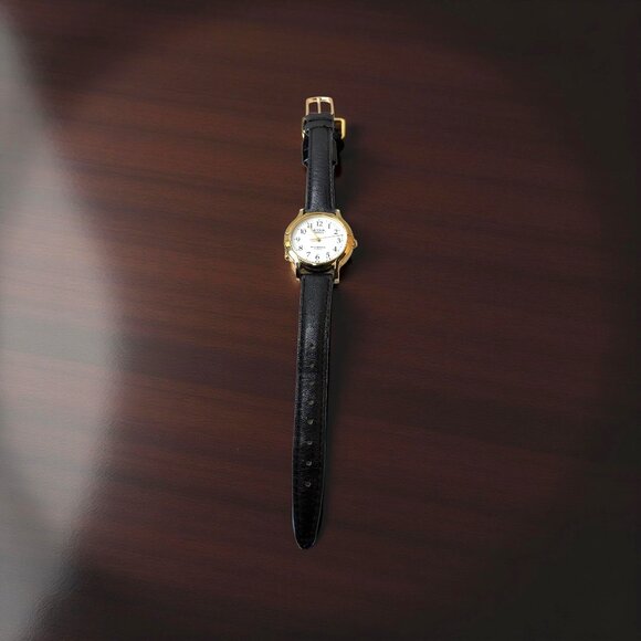 Vintage Womens Acqua Indiglo Quartz Water Resistant Adjustable Leather Band Watc - Picture 3 of 6